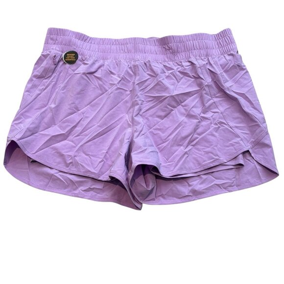 Avia Running Shorts Bike Shorts‎ Liner Zippered Pocket - Picture 1 of 3